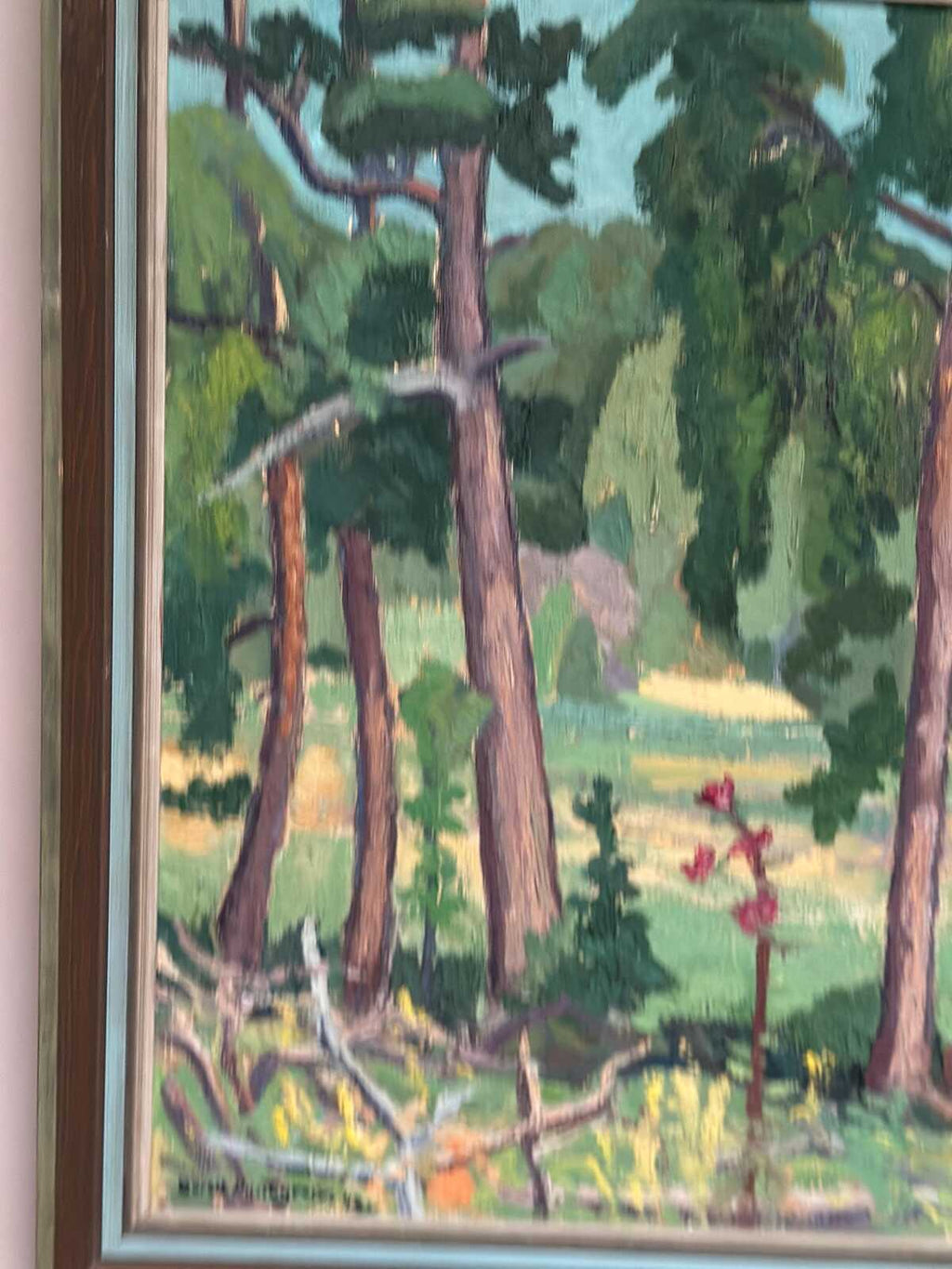 “Forest” by Bertil Lundgren (1900–1979)