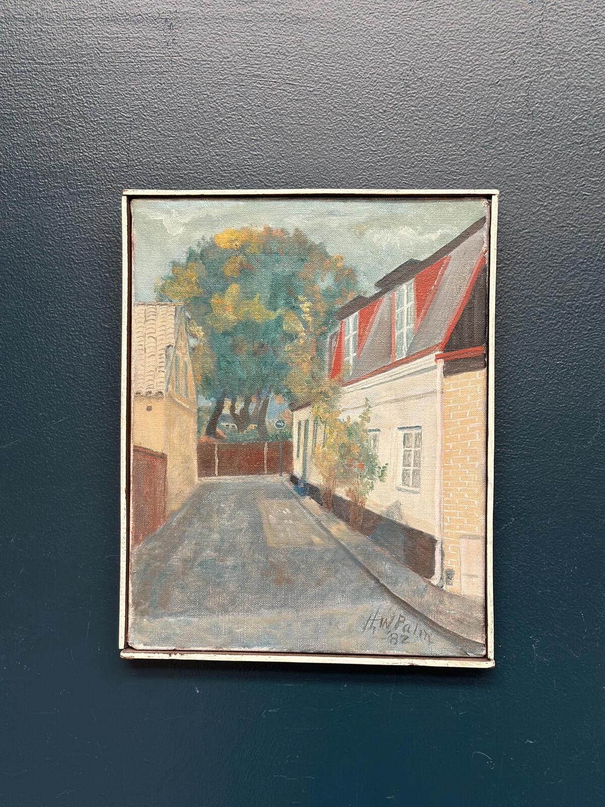 “Tomegatan, Lund” by H.W. Palm