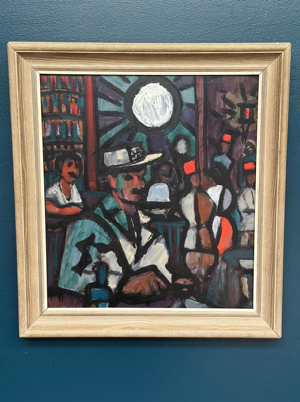 “Interior with People”