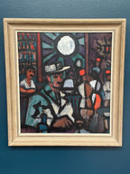 “Interior with People”