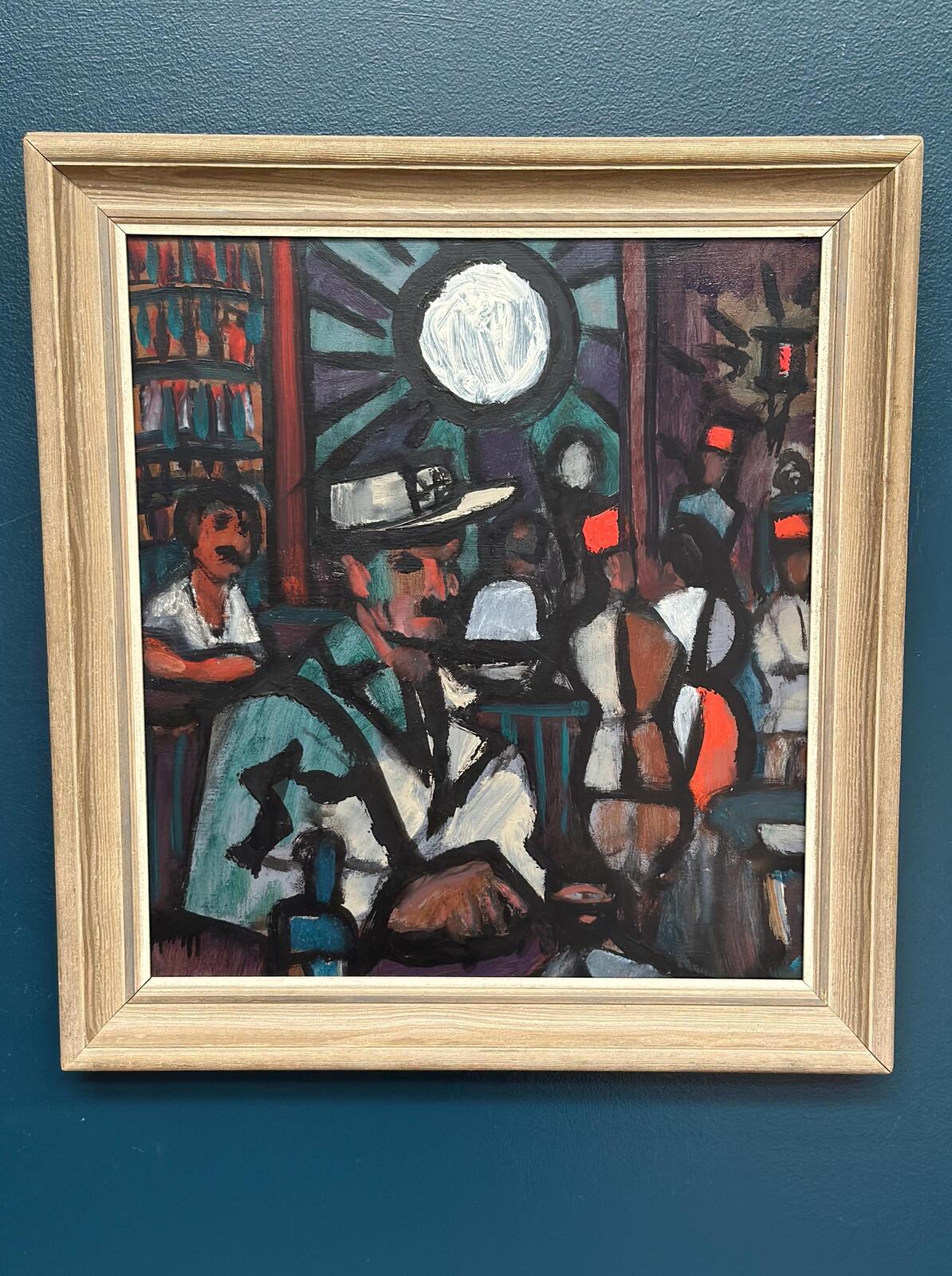 “Interior with People”