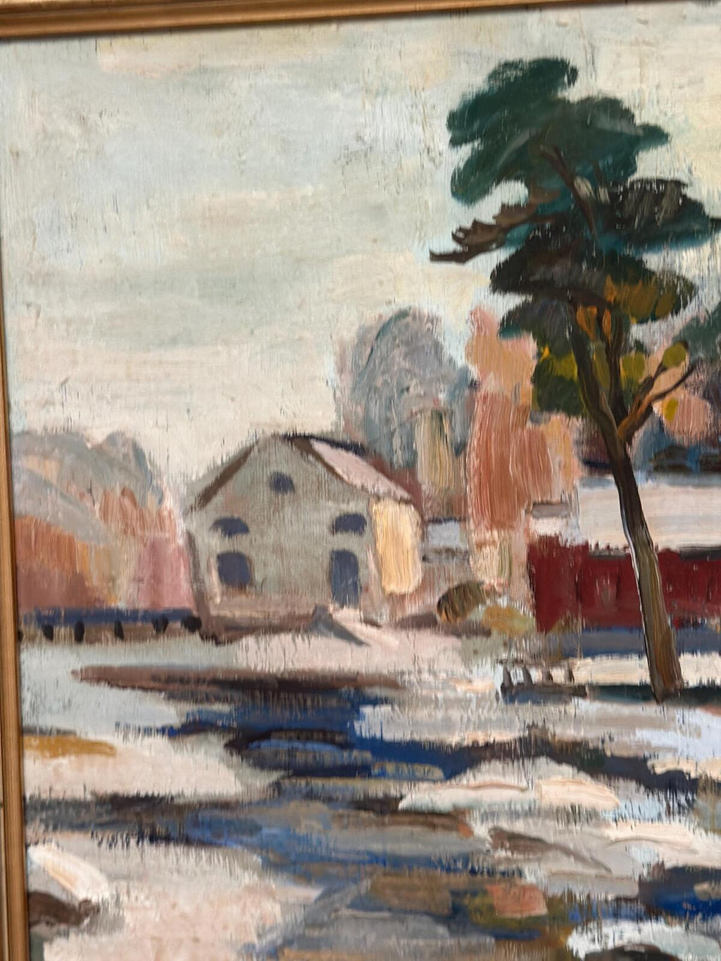“Winter Landscape” by B. Lundqvist