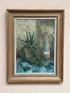 “Still Life with Glass Bottle” by Lars Falk