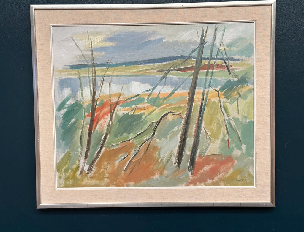 “Landscape” by Birger Strååt (1914–2008)