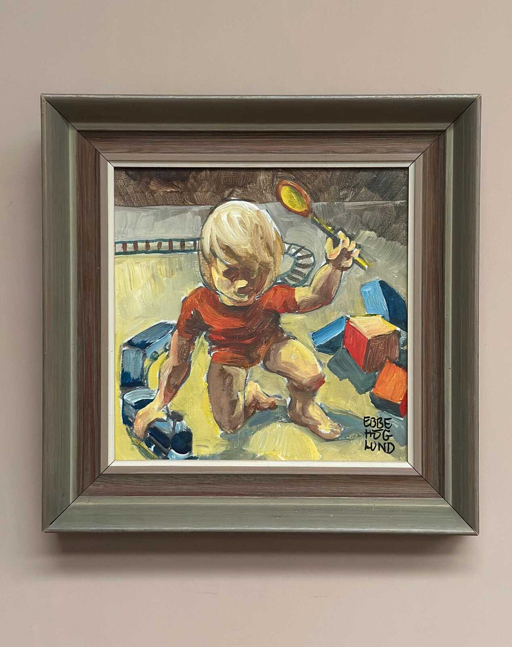 “Boy in Red ” by Ebbe Höglund