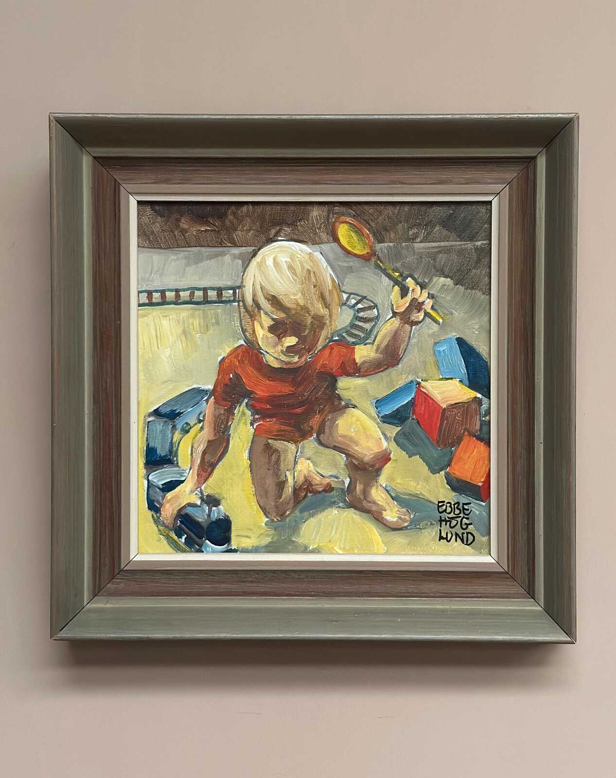 “Boy in Red ” by Ebbe Höglund