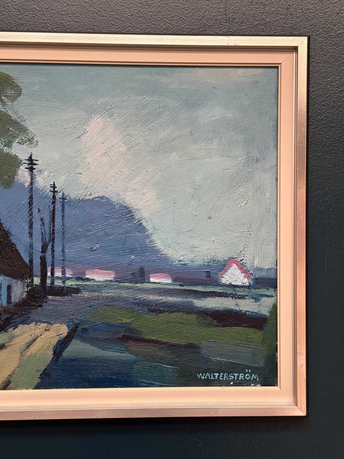 “Landscape with House” by Ingvar Walterström