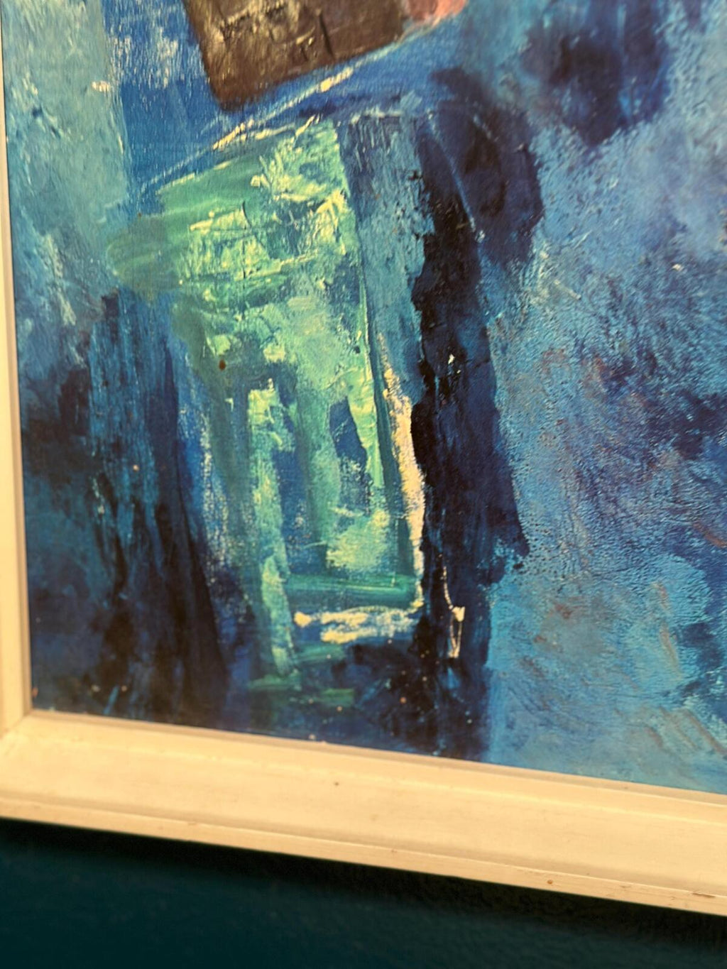 “PRÆSENTATION I BLÅT” by Marino Marini