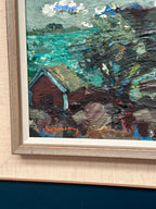 “Coastal Village” by Bertil Wahlberg