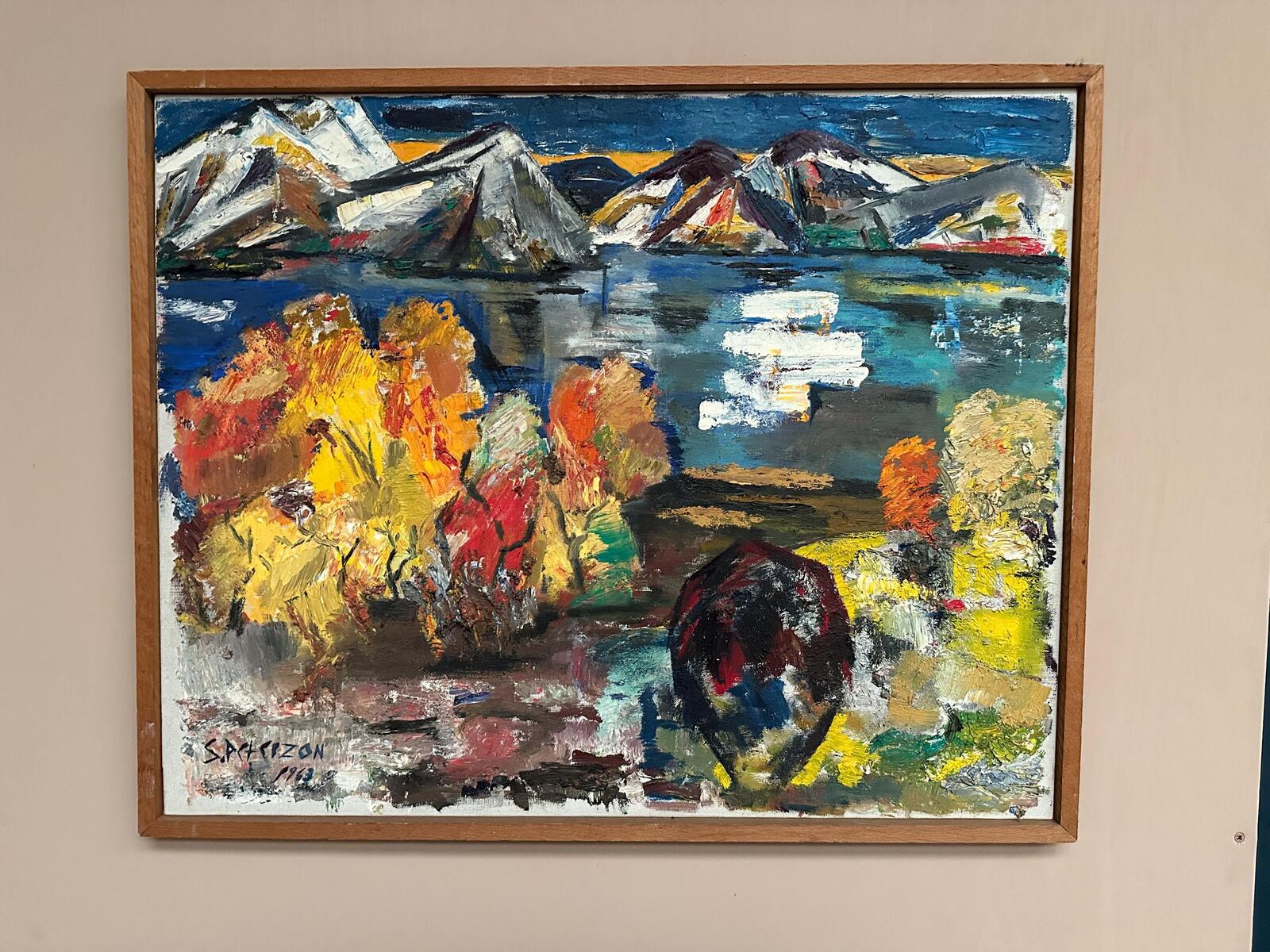 “Abstract Landscape” by S. Pctcizon