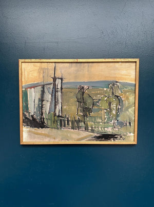 “Abstract Landscape” by S. Hamlet