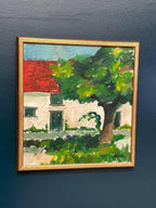 “Tree by House” by Karl Bertil Lundh
