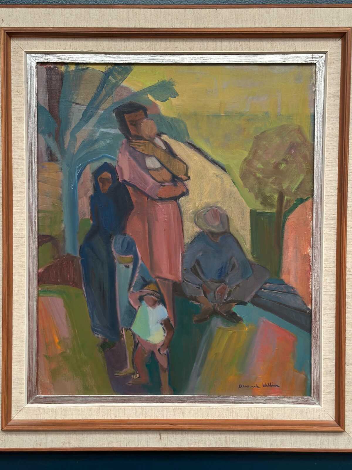 “Family in Tenerife” by Margareta Wallin