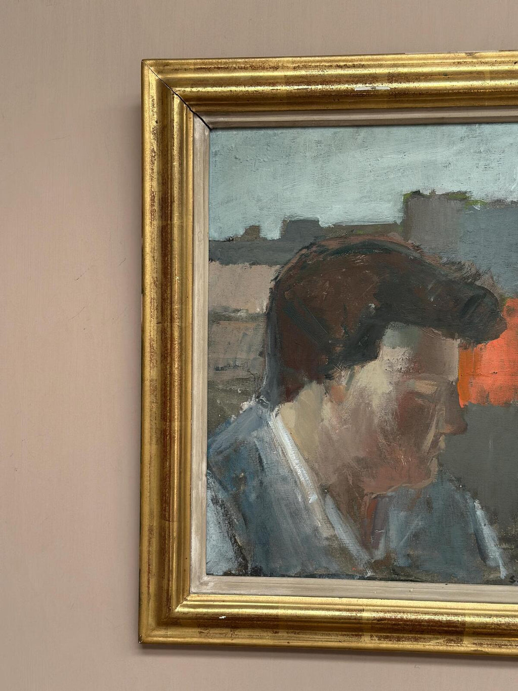“Figure in Profile” by Sigrid Aminoff Oxenstierna 1974