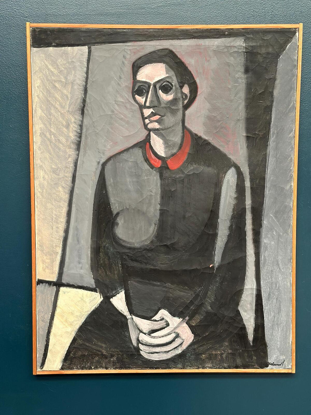 “Portrait of Mrs. S” by Axel Ekelund