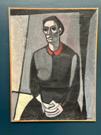 “Portrait of Mrs. S” by Axel Ekelund