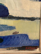 “Blå kust” (Blue Coast) by Bengt Eklund (1916–1989)