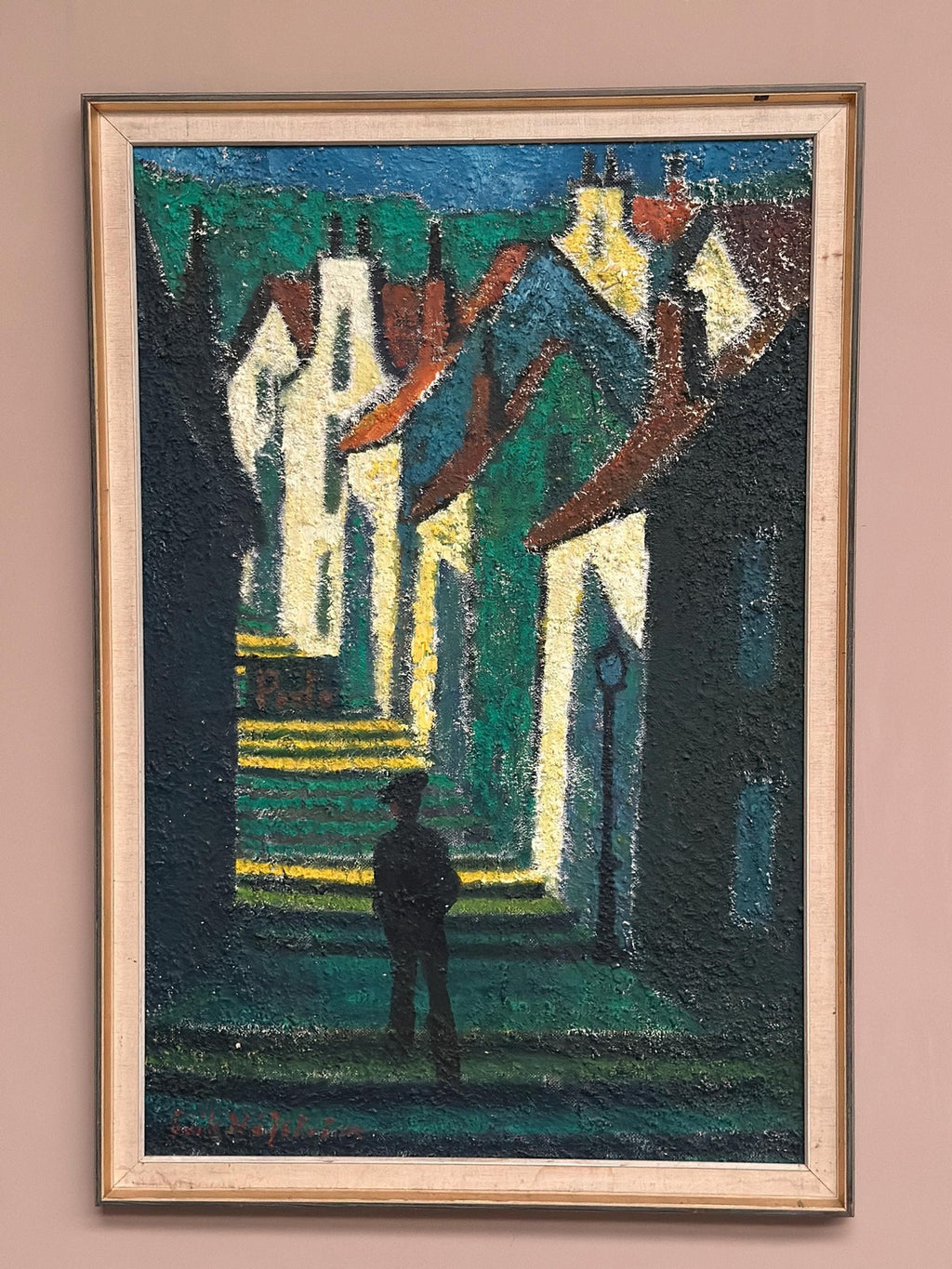 “Promenad mellan hus” by Erik Håfström