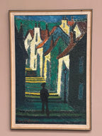 “Promenad mellan hus” by Erik Håfström