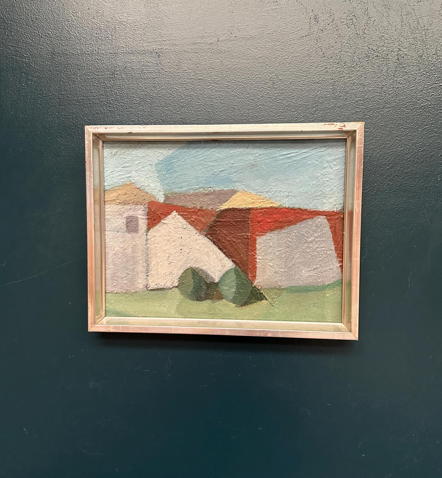 “Buildings” Attributed to Gustaf Råberg