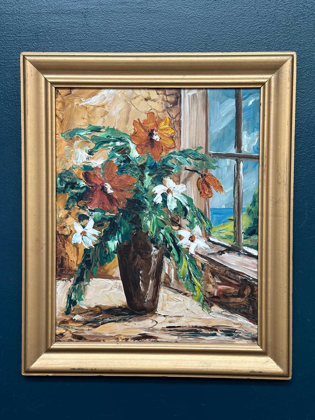 “Flower Painting” by Magnus Tull