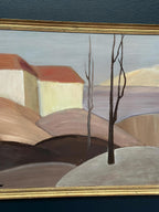 “Houses with Red Roofs” by Martina Möller