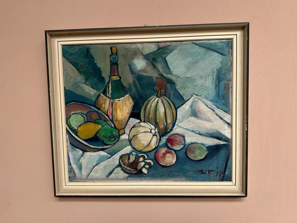 Wine and Fruit by D.K