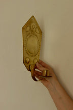 Pair Of Swedish Brass Sconces