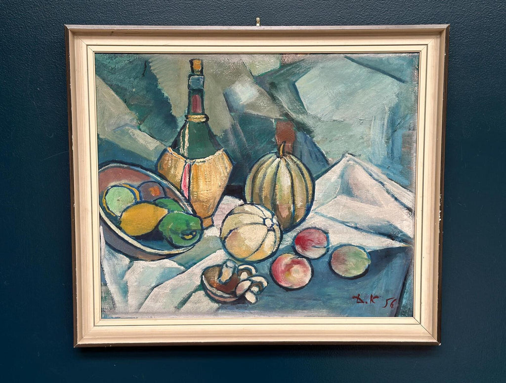 Wine and Fruit by D.K