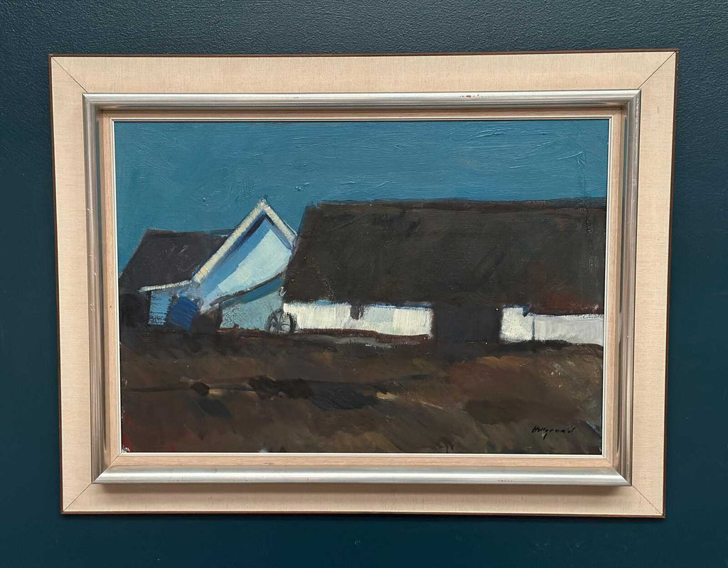 “Bondgård i landskapet” by Bengt Hillgrund