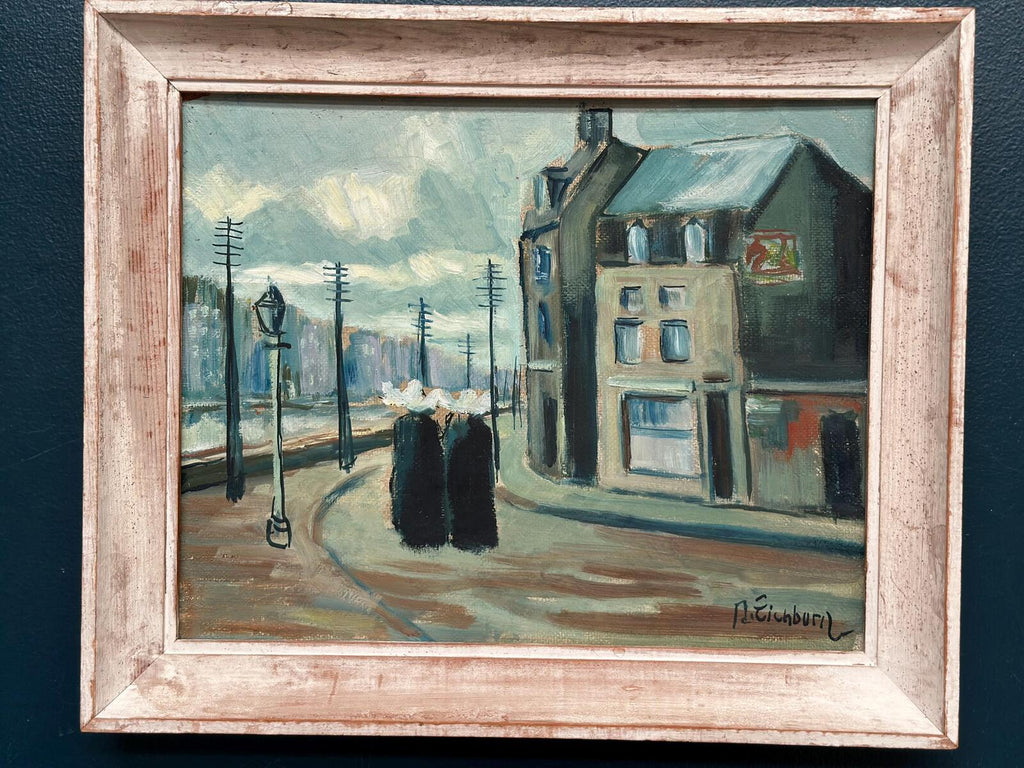 “Figures on Street” by R. Eichburn