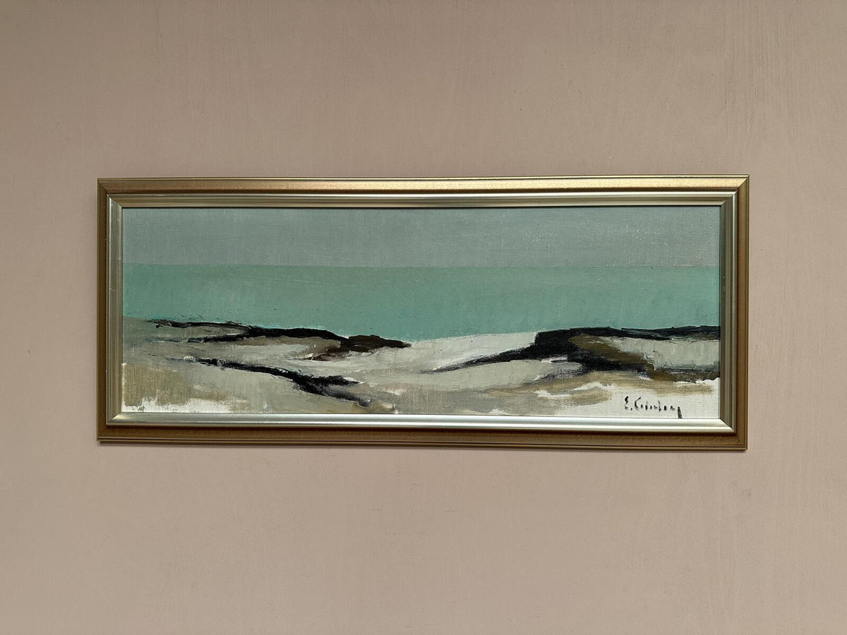 “Coastal Landscape” by Eric Cederberg (1897–1984)