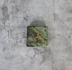 Set of 4 - Madeji Indian Green Square Marble Coasters