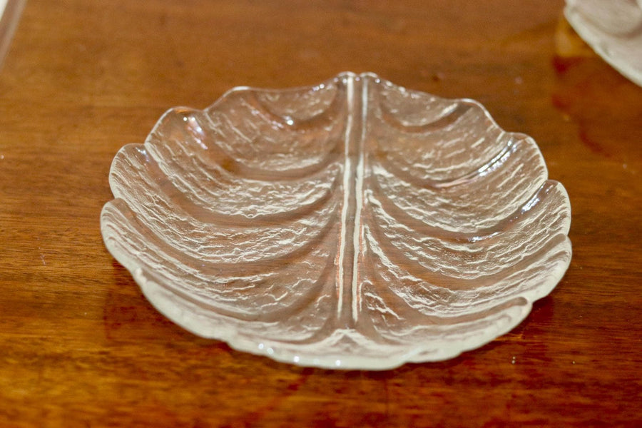 Vintage Glass Tray/Plate by Orrefors Sweden