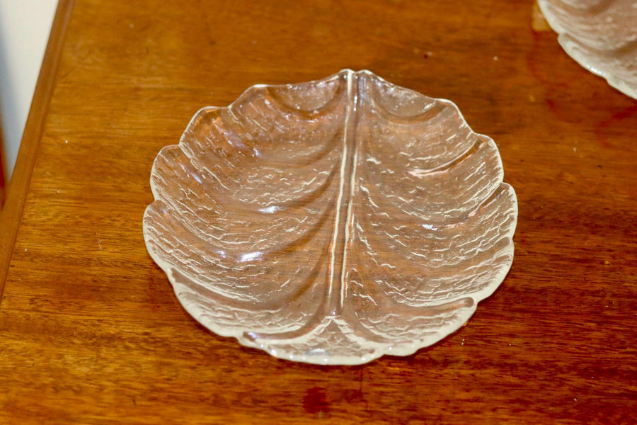 Vintage Glass Tray/Plate by Orrefors Sweden