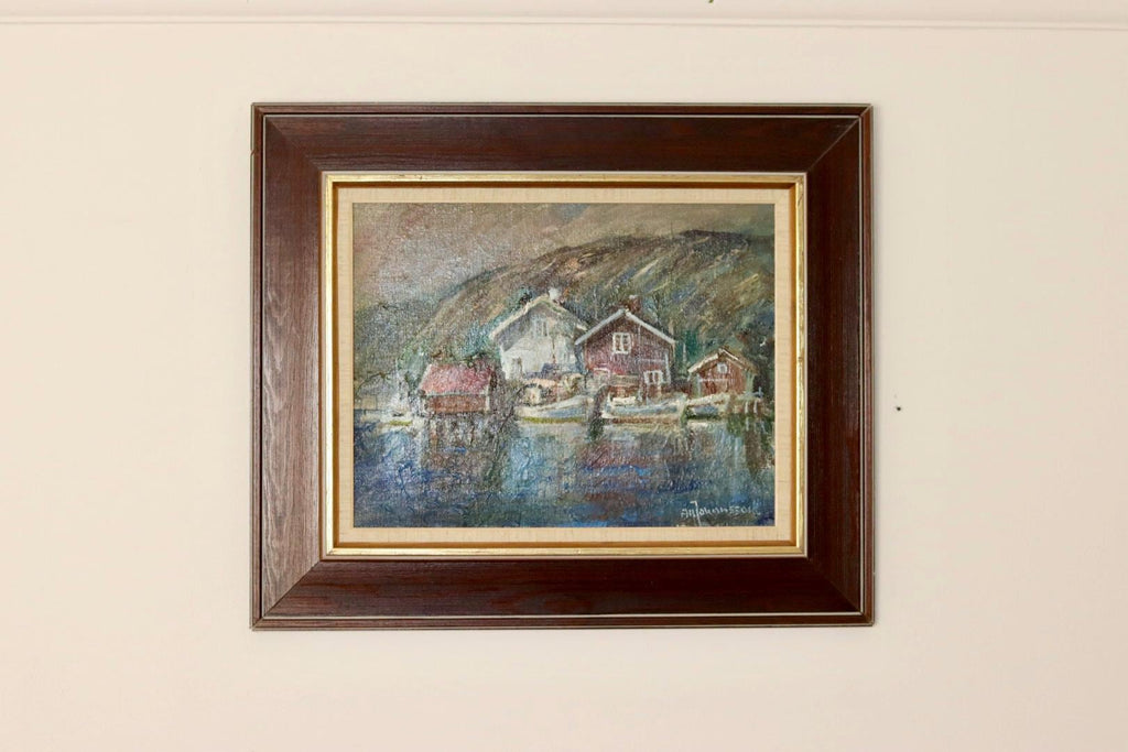 " Boats, Bohuslän " by Alf Johansson