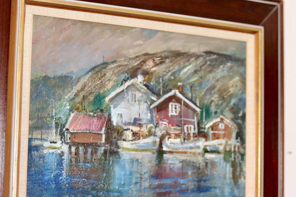 " Boats, Bohuslän " by Alf Johansson