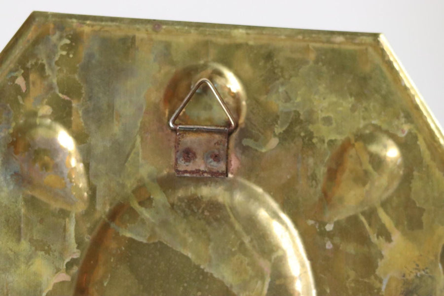Pair Of Mid Century Swedish Brass Sconces