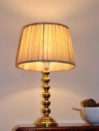 Pair of Mid Century Swedish Brass Lamps