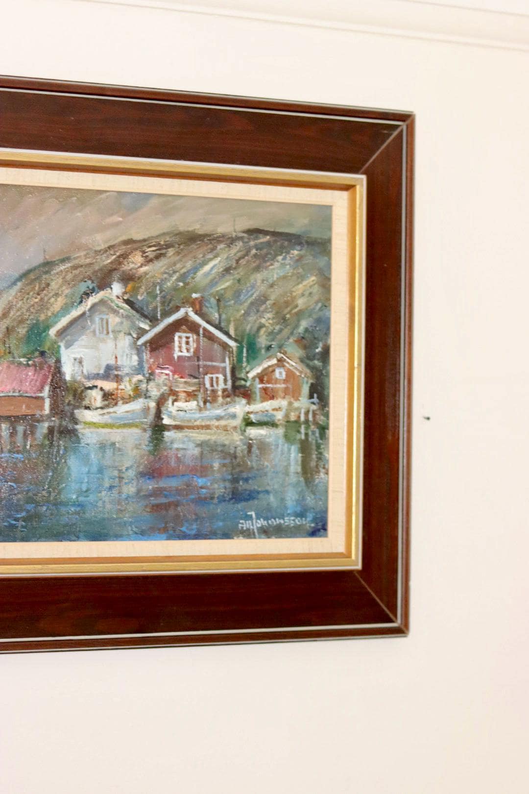 " Boats, Bohuslän " by Alf Johansson