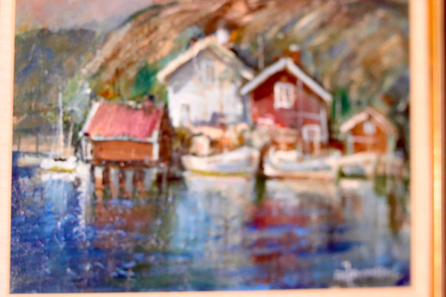 " Boats, Bohuslän " by Alf Johansson