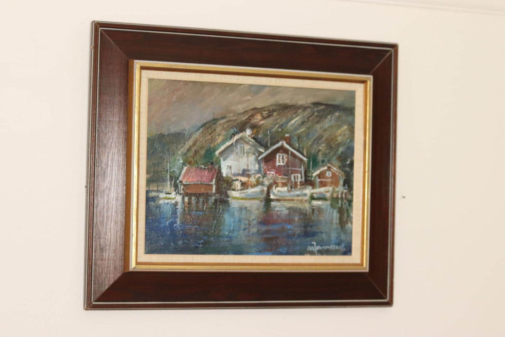 " Boats, Bohuslän " by Alf Johansson