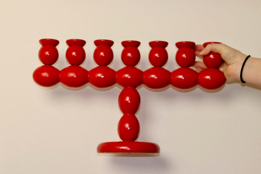 Swedish Bobbin Candelabra