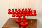 Swedish Bobbin Candelabra