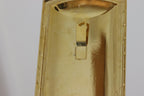 Pair Of Mid Century Style 24K Swedish Brass Sconces by Scandia