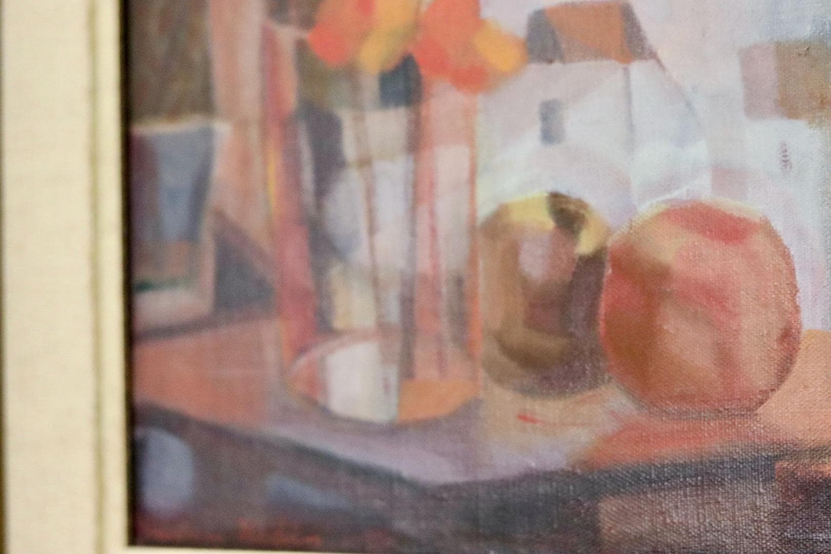 " Still Life with Red and Orange Flowers" by Reuben Hedin