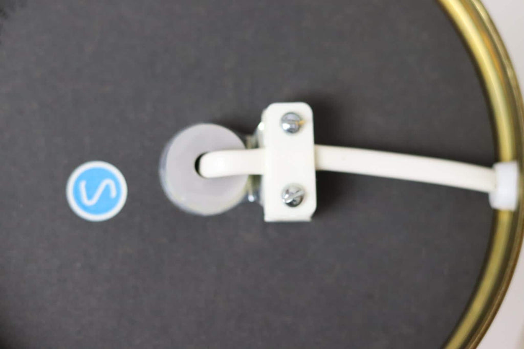 Pair of Mid Century Swedish Brass Lamps