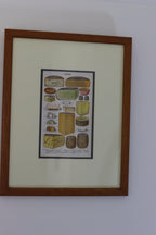 Victorian Set of Three Prints  "Still life - Antique Glazed & Framed