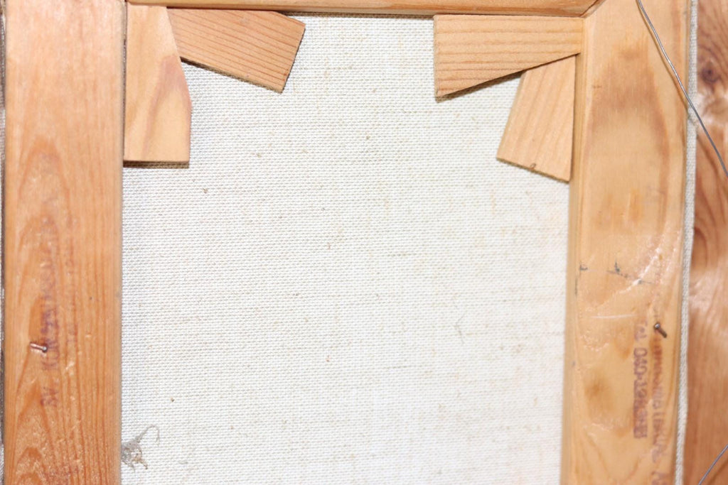 Swedish Mid-Century Oil On Canvas Painting" Mountain Stream"