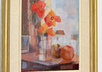 " Still Life with Red and Orange Flowers" by Reuben Hedin